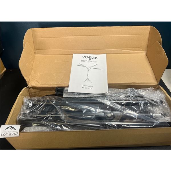 Lot of 1 Vogek LED Grow Light for Plants - 4 Heads w/ Tripod Stand