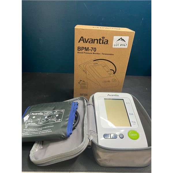 Lot of 1 Avantia Blood Pressure Monitor