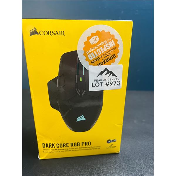 Lot of 1 Corsair Dark Core RGB Pro Wireless Gaming Mouse