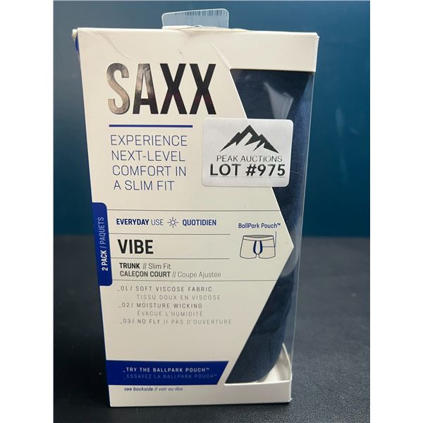 Lot of SAXX Vibe Boxer Briefs - 2 pack - Size Medium