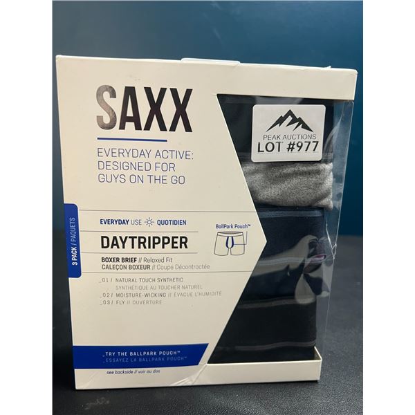Lot of SAXX Daytripper Boxer Briefs (3PACK) - Size Small