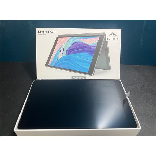 Lot of 1 KingPad SA10 Android 10.0 Tablet