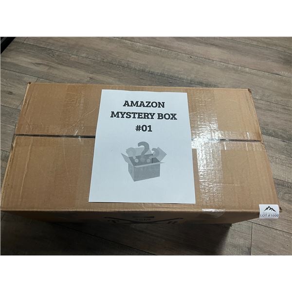 Lot of 1 AMAZON MYSTERY BOX!!! - Packed FULL of Assorted Amazon Items! (22 inch x 11 inch box size)
