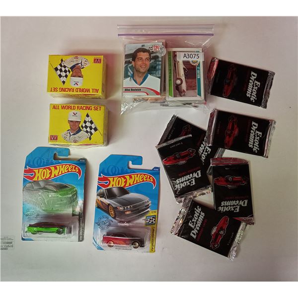 Mixed Hotwheels & Exotic Dreams Trading Cards *unopened* (A3075)