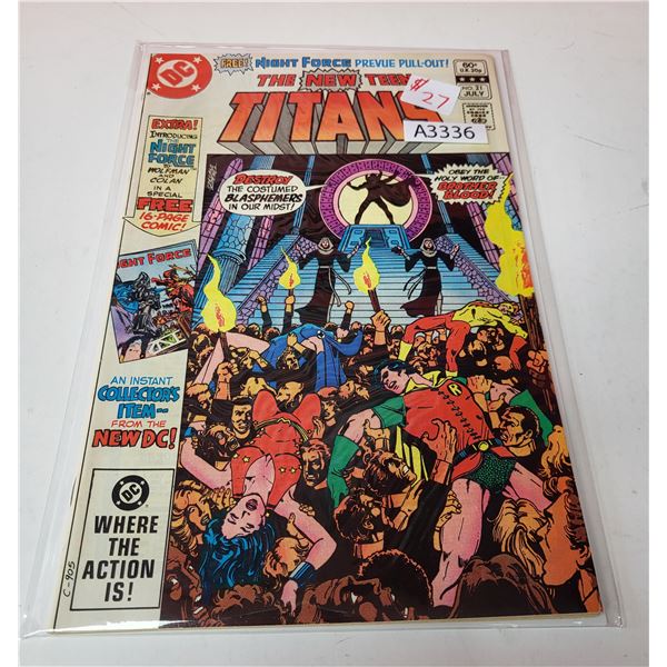 The New Teen Titans Comic (A3336)