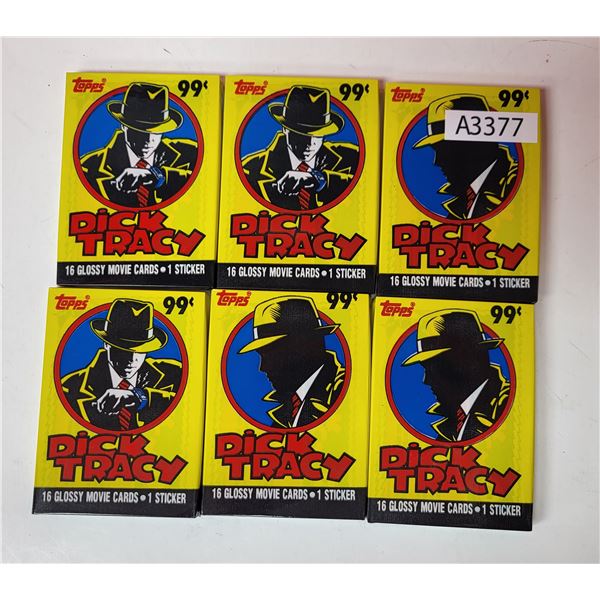 Dick Tracy Trading Cards *Unopened* (A3377)