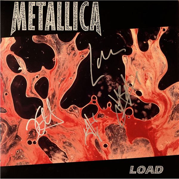 Metallica signed Load album