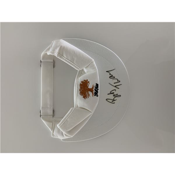 Bob Tway signed visor
