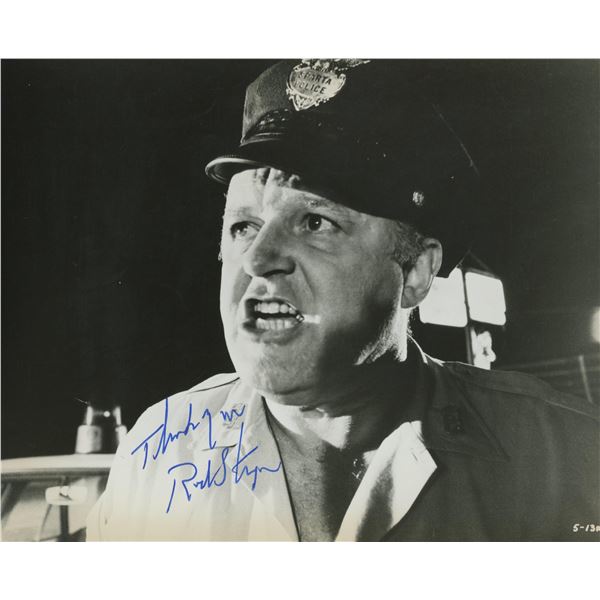 Rod Steiger signed movie photo