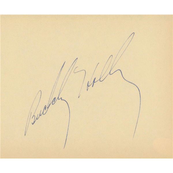 Buddy Holly signature cut
