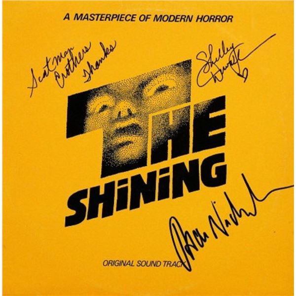 Signed original The Shining soundtrack album