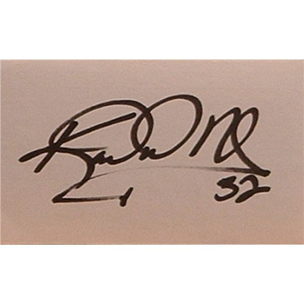 NBA Karl Malone signature slip