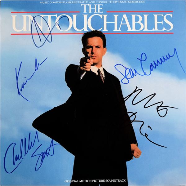 The Untouchables cast signed soundtrack