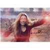 Image 1 : The Avengers Elizabeth Olsen signed movie photo