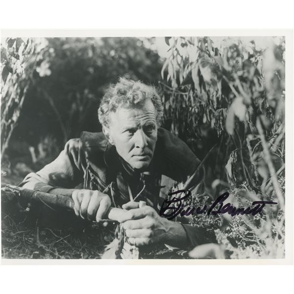 Bruce Bennett signed movie photo