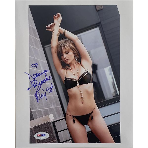 Playboy model Deanna Brooks signed photo