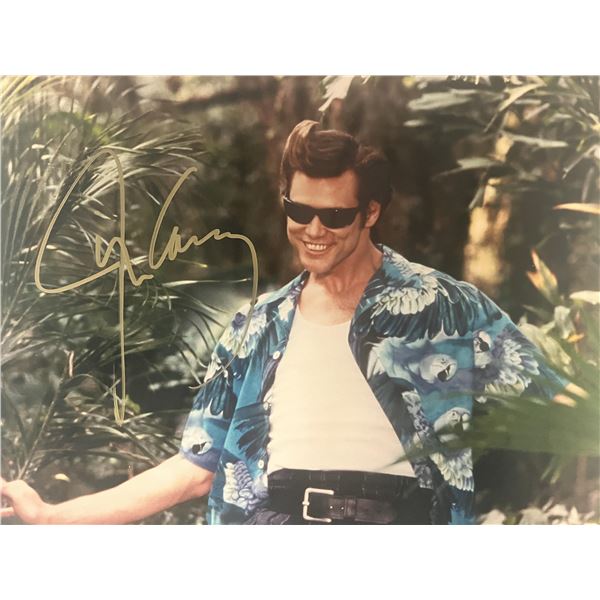 Ace Ventura: Pet Detective Jim Carey signed movie photo