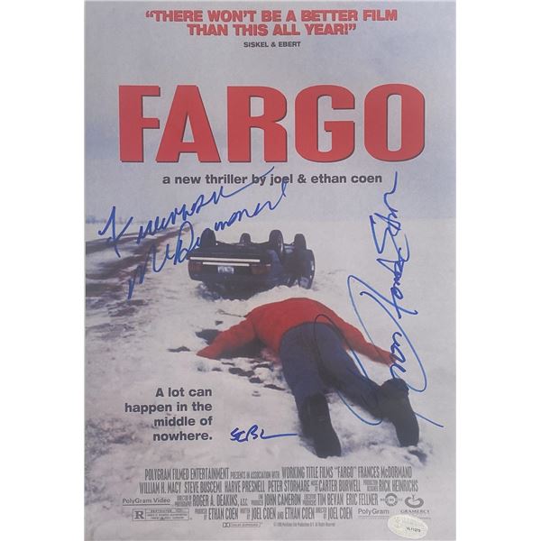 Fargo cast signed mini poster