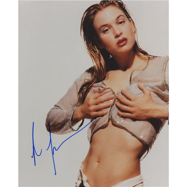 Renée Zellweger signed photo