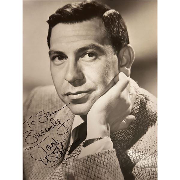 Dragnet Jack Webb signed photo