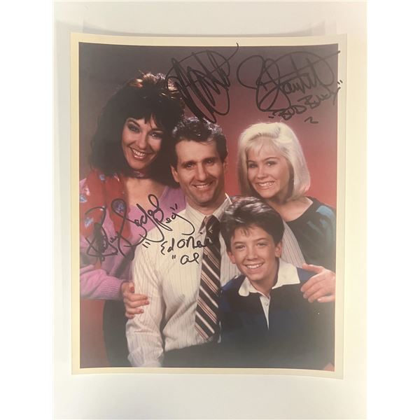 Married With Children cast signed photo