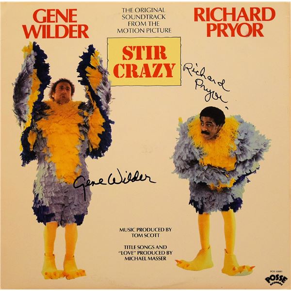 Stir Crazy signed soundtrack