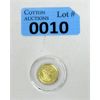 Image 1 : 1/10 Oz .9999 Fine Gold 2022 Republic of Ghana Alien Coin 