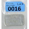 Image 1 : 1 Oz .9995 Silver OPM Metals Bar 