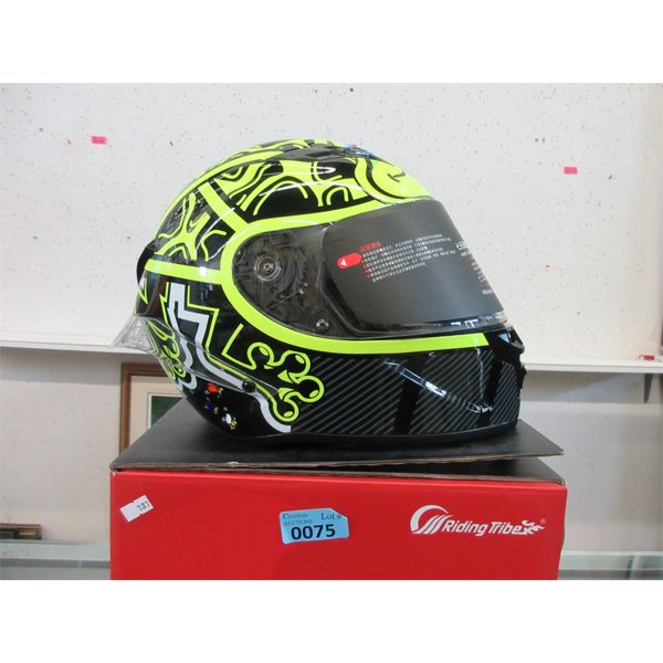 New Riding Tribe Motorcycle Helmet - L