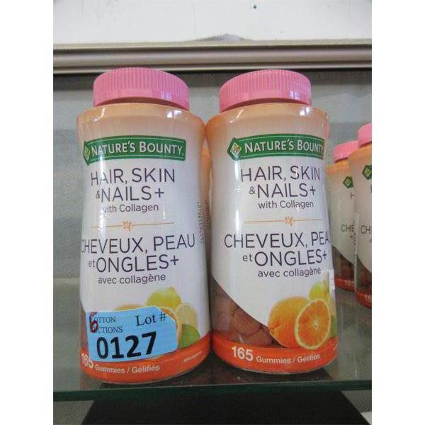 6 Nature's Bounty Hair, Skin & Nails Gummies with Biotin