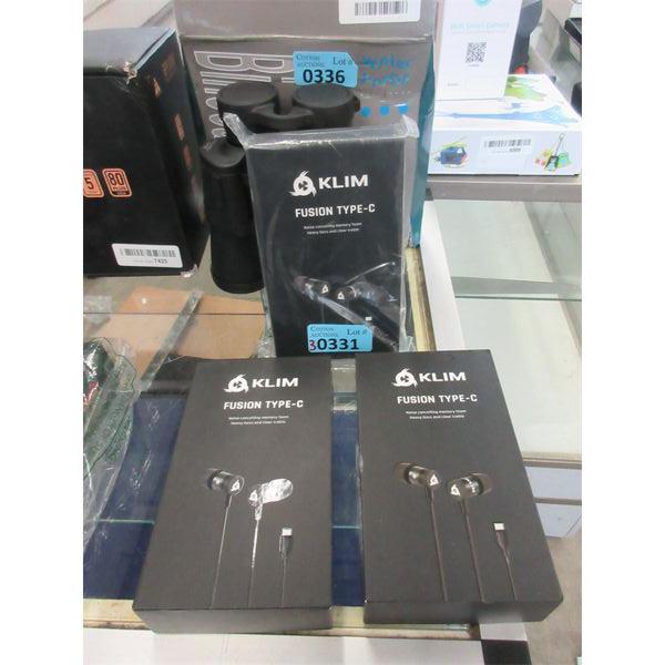 3 Klim Fusion Type-C Earphones 