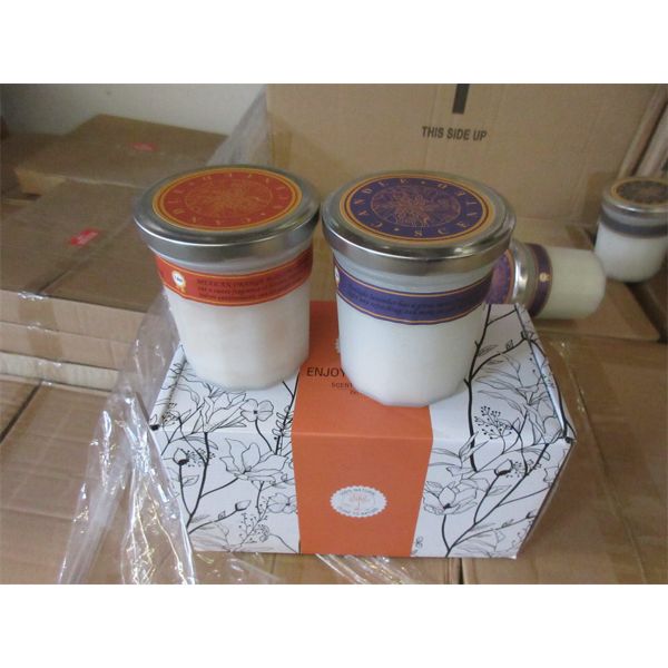 3 Sets of 2 Aromatherapy Jar Candles - 7.4 Oz