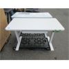 Image 1 : White Adjustable Height Desk - Store Return