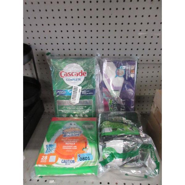 4 Piece Lot of Assorted Cleaning Products 