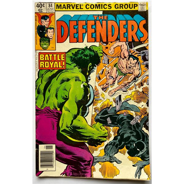 MARVEL COMICS #84 THE DEFENDERS (BATTLE ROYAL!)