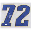 Image 2 : TAGE THOMPSON SIGNED BUFFALO SABRES ADIDAS PRO JERSEY (JSA COA)