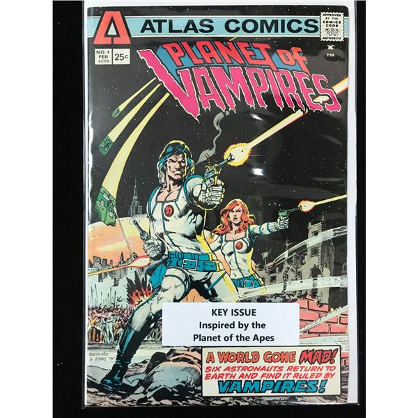 ATLAS COMICS #1 PLANET OF VAMPIRES (KEY ISSUE)