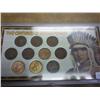 2 Centuries Of Indian Pennies (10 Coins)