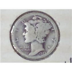 1927 Mercury Dime