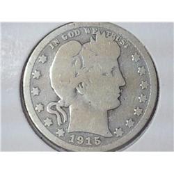 1915 Barber Quarter