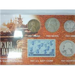 Pearl Harbour Commemorative Coin & Stamp Coll.