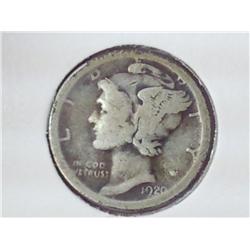 1920-S Mercury Dime