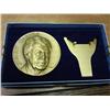 Image 1 : Jimmy Carter Bronze Medal With Stand & Box