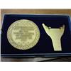 Image 2 : Jimmy Carter Bronze Medal With Stand & Box