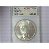 1923 Peace Dollar ACG MS65