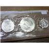 Image 2 : 1976 Silver UNC Bicentennial 3 Coin Set