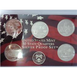 2004 US MInt 50 State Quarters Silver Proof Set