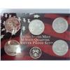 Image 1 : 2004 US MInt 50 State Quarters Silver Proof Set