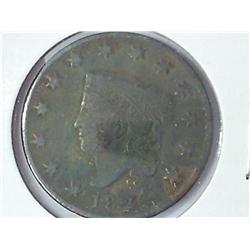 1824 US Large Cent