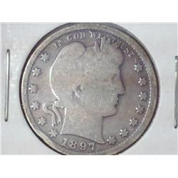 1897 Barber Quarter